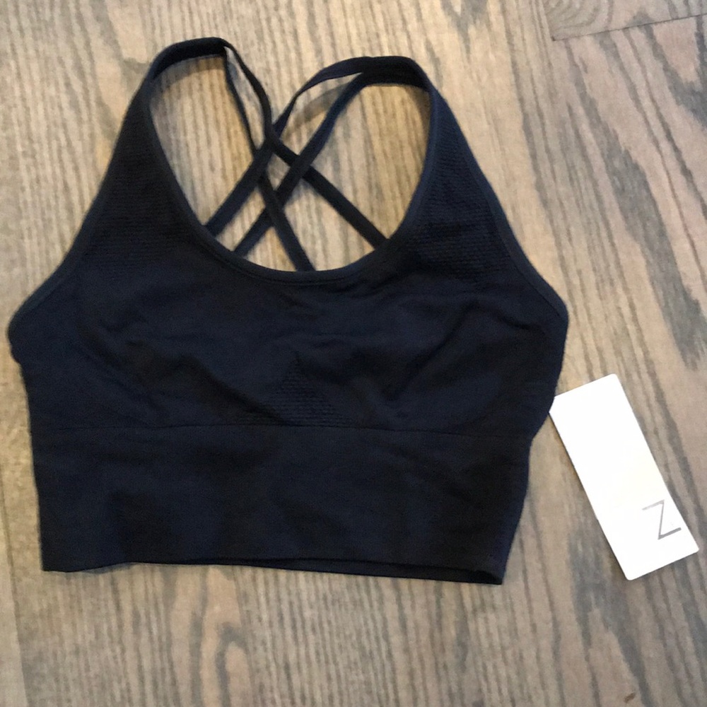 COPY - Z by Zella sports bra, size M, cross back